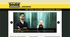 Desktop Screenshot of label.euclidrecords.com