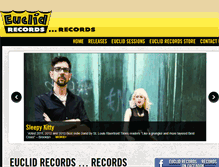 Tablet Screenshot of label.euclidrecords.com